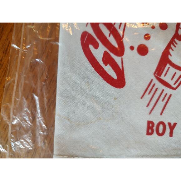 Vintage Wachusett Council Boy Scouts Membership Neckerchief - New in Package NOS - Picture 3 of 6